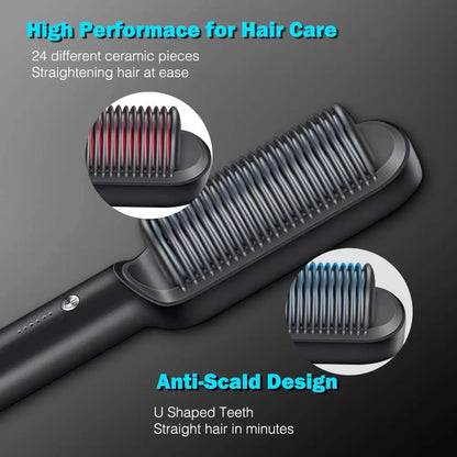 Hair Straightening Brush