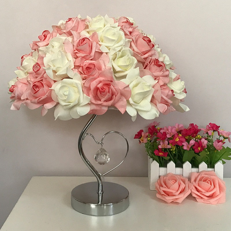 Rose Flower Table Lamp