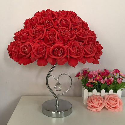 Rose Flower Table Lamp