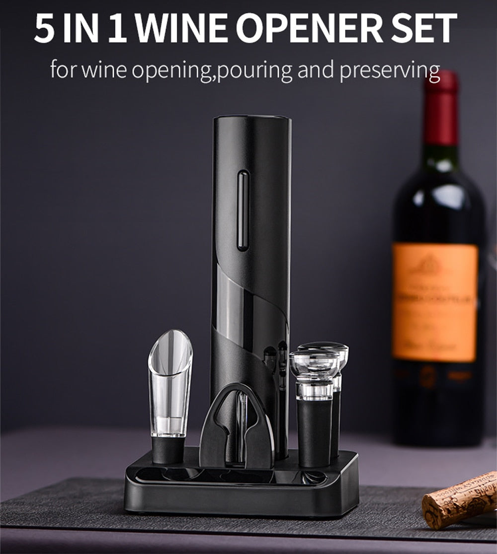 Electric Corkscrew Wine Bottle Opener