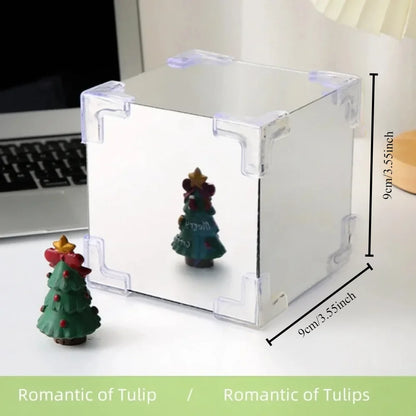 DIY Tulip Cube Lamp