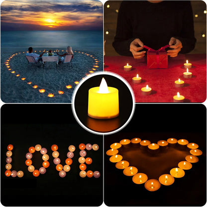 Multicolor Flameless LED Candles