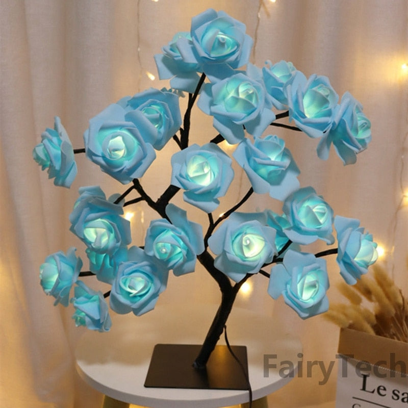 LED Rose Table Lamp