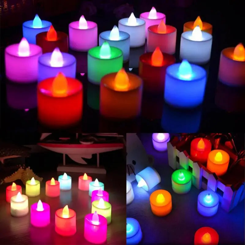 Multicolor Flameless LED Candles