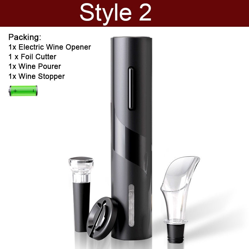 Electric Corkscrew Wine Bottle Opener