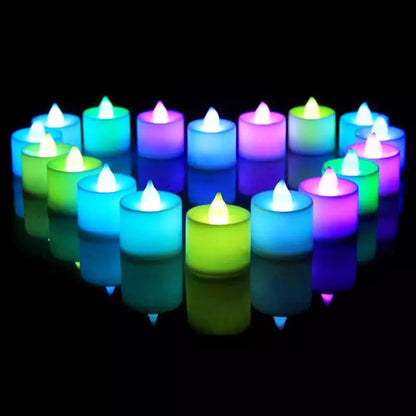 Multicolor Flameless LED Candles