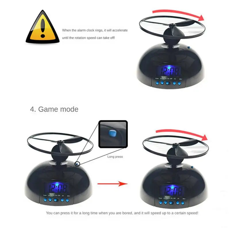 Flying Alarm Clock