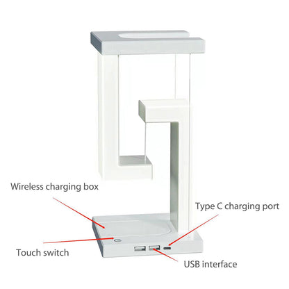 Suspending Anti-gravity Wireless Charger