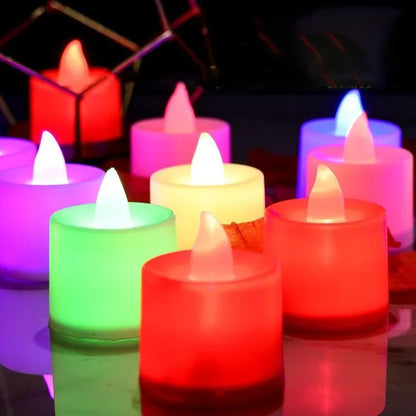 Multicolor Flameless LED Candles