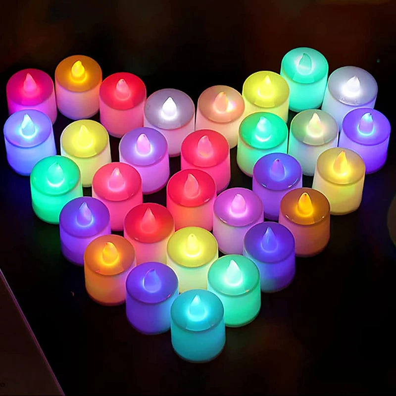 Multicolor Flameless LED Candles