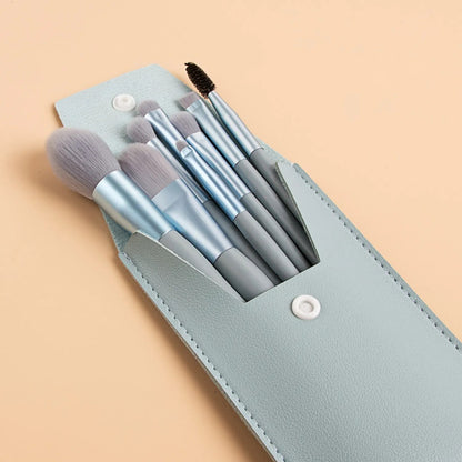 8 Pcs Travel Makeup Brush Set