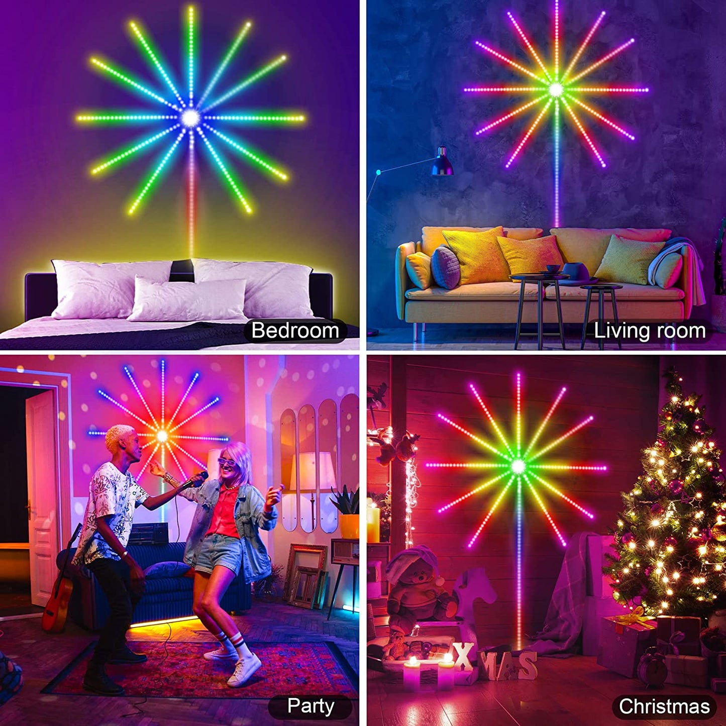 LED Firework Strip Light