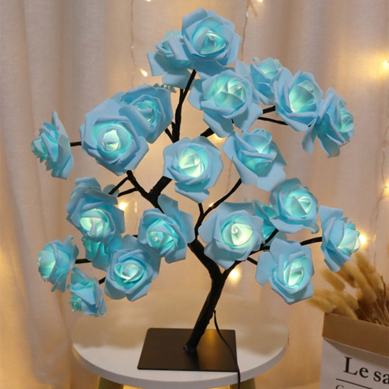 LED Rose Table Lamp