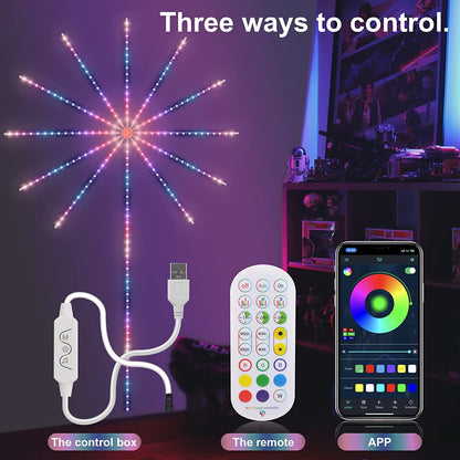 LED Firework Strip Light