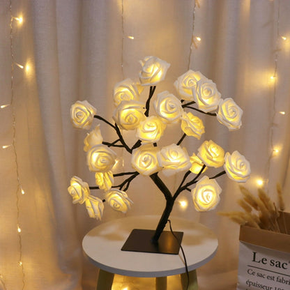 LED Rose Table Lamp