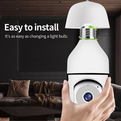 Bulb Camera With Night Vision And WIFI