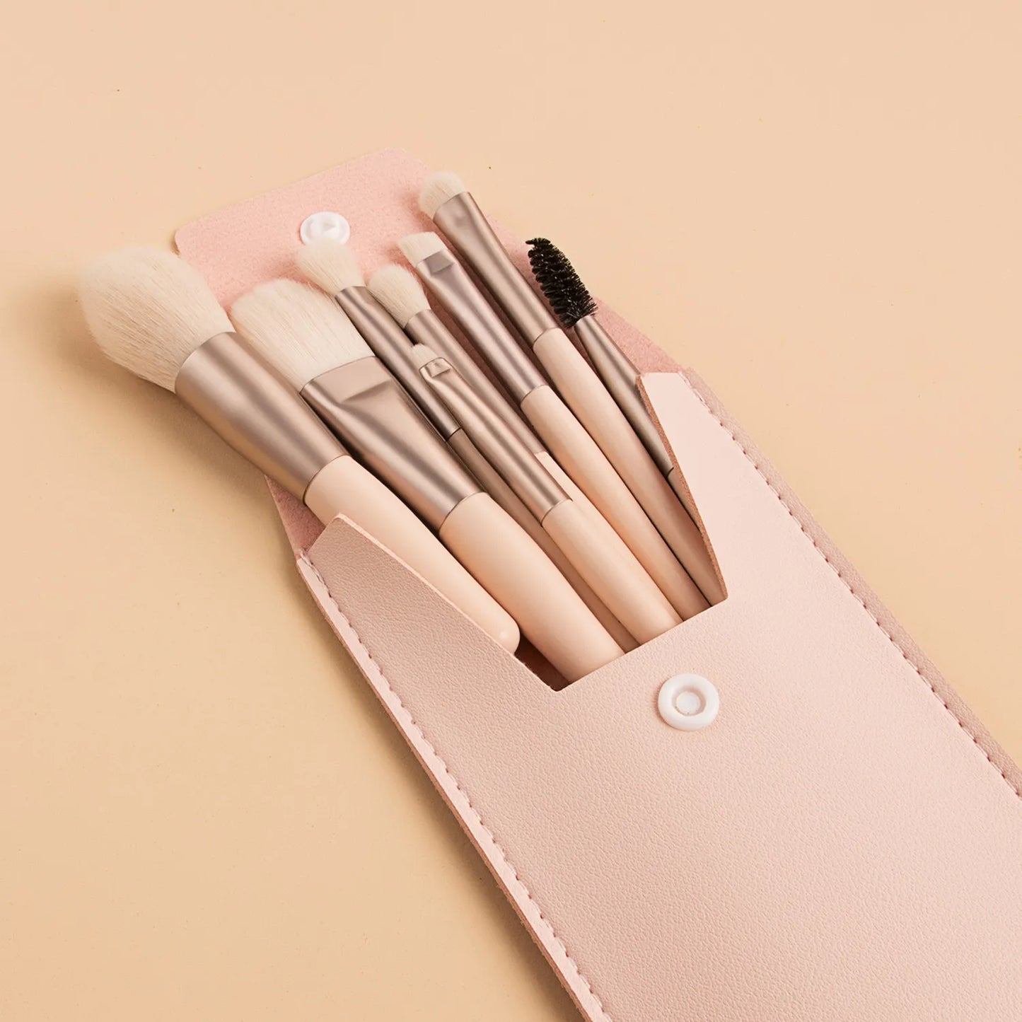 8 Pcs Travel Makeup Brush Set