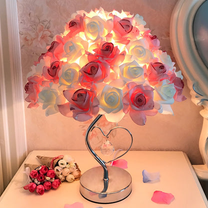 Rose Flower Table Lamp