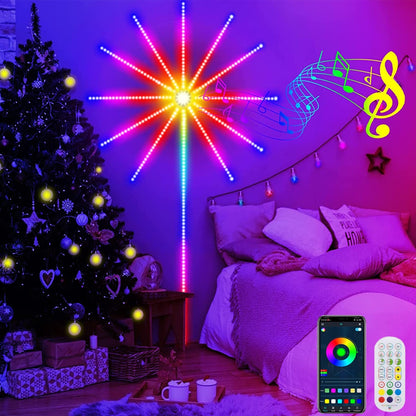 LED Firework Strip Light